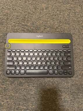 Logitech K480 Multi-Device Bluetooth Wireless Keyboard - Black
